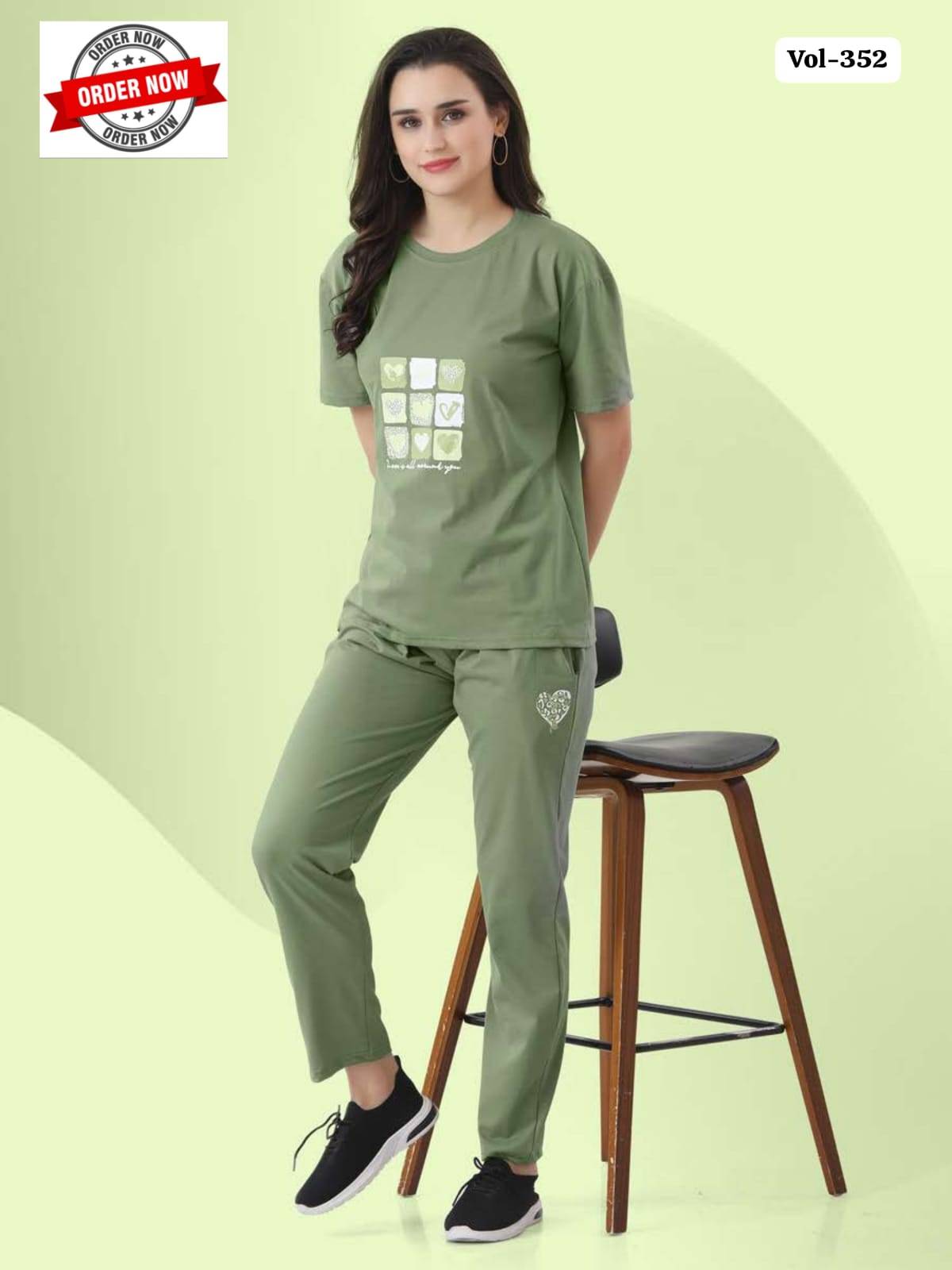 Summer Special Vol-352 By Kaamiri 352-A To 352-F Series Beautiful Stylish Fancy Colorful Casual Wear & Ethnic Wear Imported Night Suits At Wholesale Price