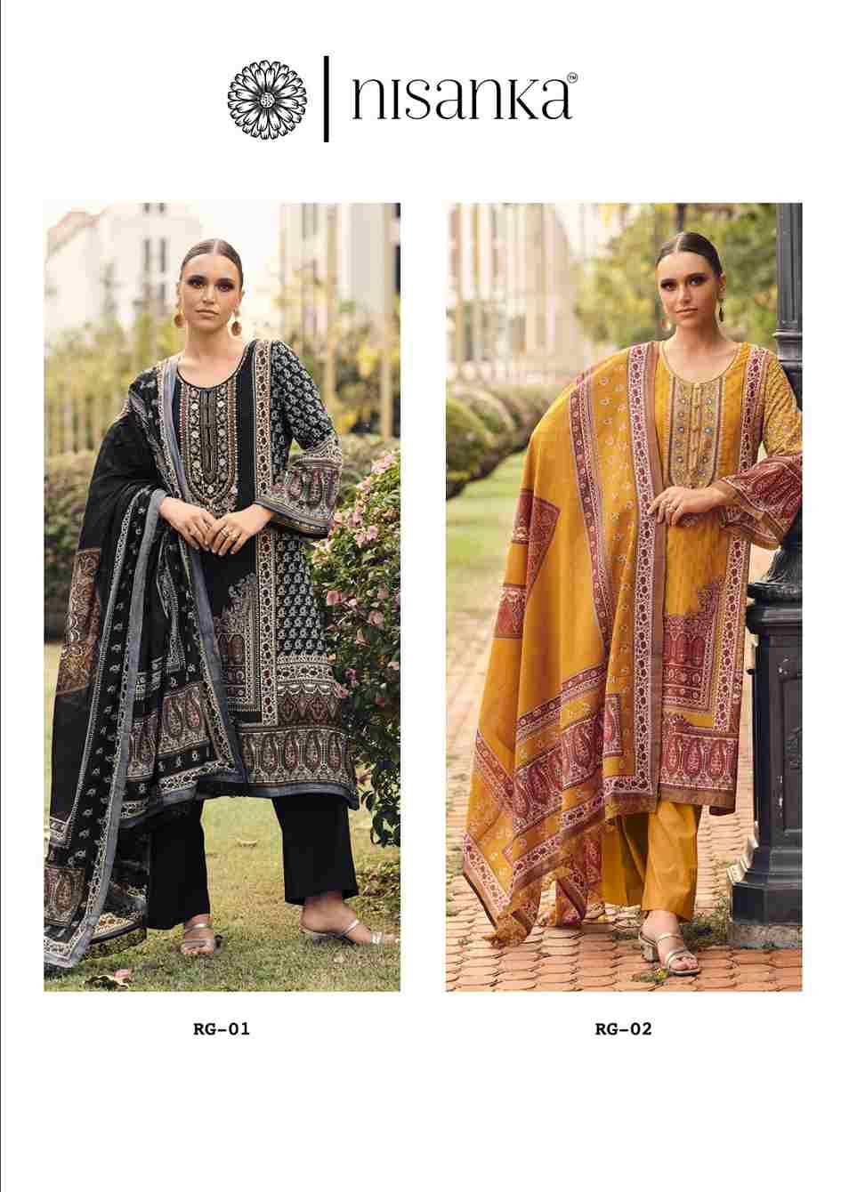 Rangrez By Nisanka 01 To 04 Series Beautiful Festive Suits Colorful Stylish Fancy Casual Wear & Ethnic Wear Pure Lawn Cotton Dresses At Wholesale Price