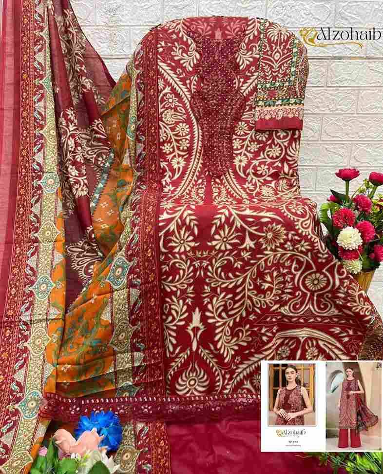Anaya By Alzohaib Beautiful Pakistani Suits Stylish Fancy Colorful Party Wear & Occasional Wear Pure Cotton Print Dresses At Wholesale Price