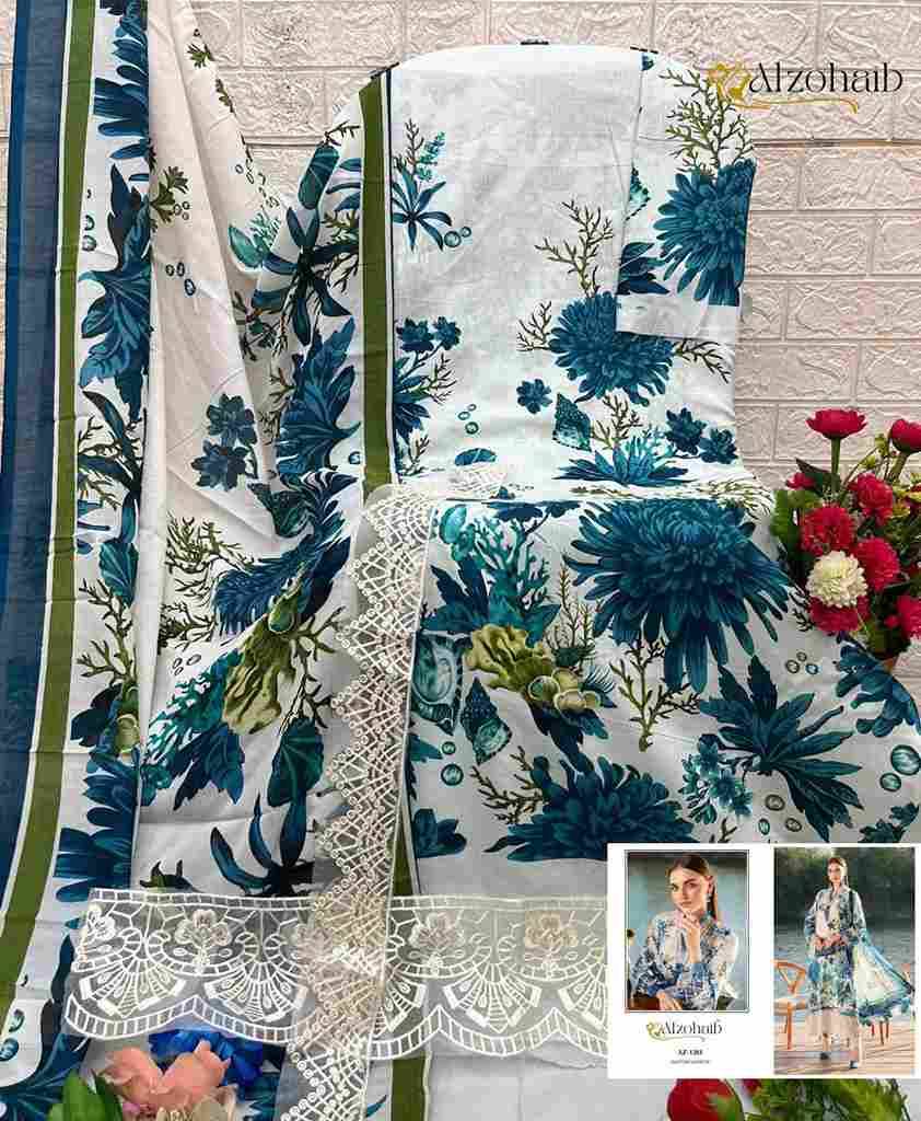 Anaya By Alzohaib Beautiful Pakistani Suits Stylish Fancy Colorful Party Wear & Occasional Wear Pure Cotton Print Dresses At Wholesale Price