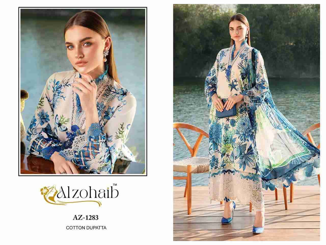 Anaya By Alzohaib Beautiful Pakistani Suits Stylish Fancy Colorful Party Wear & Occasional Wear Pure Cotton Print Dresses At Wholesale Price