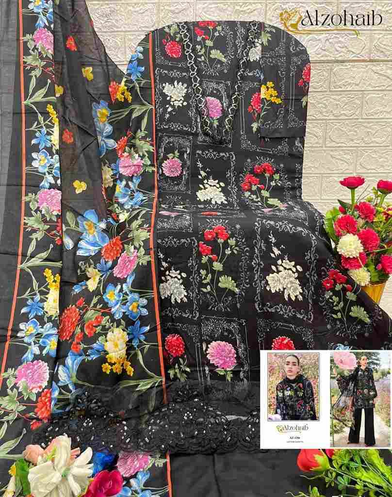 Anaya By Alzohaib Beautiful Pakistani Suits Stylish Fancy Colorful Party Wear & Occasional Wear Pure Cotton Print Dresses At Wholesale Price