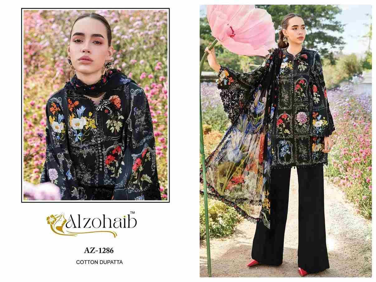 Anaya By Alzohaib Beautiful Pakistani Suits Stylish Fancy Colorful Party Wear & Occasional Wear Pure Cotton Print Dresses At Wholesale Price