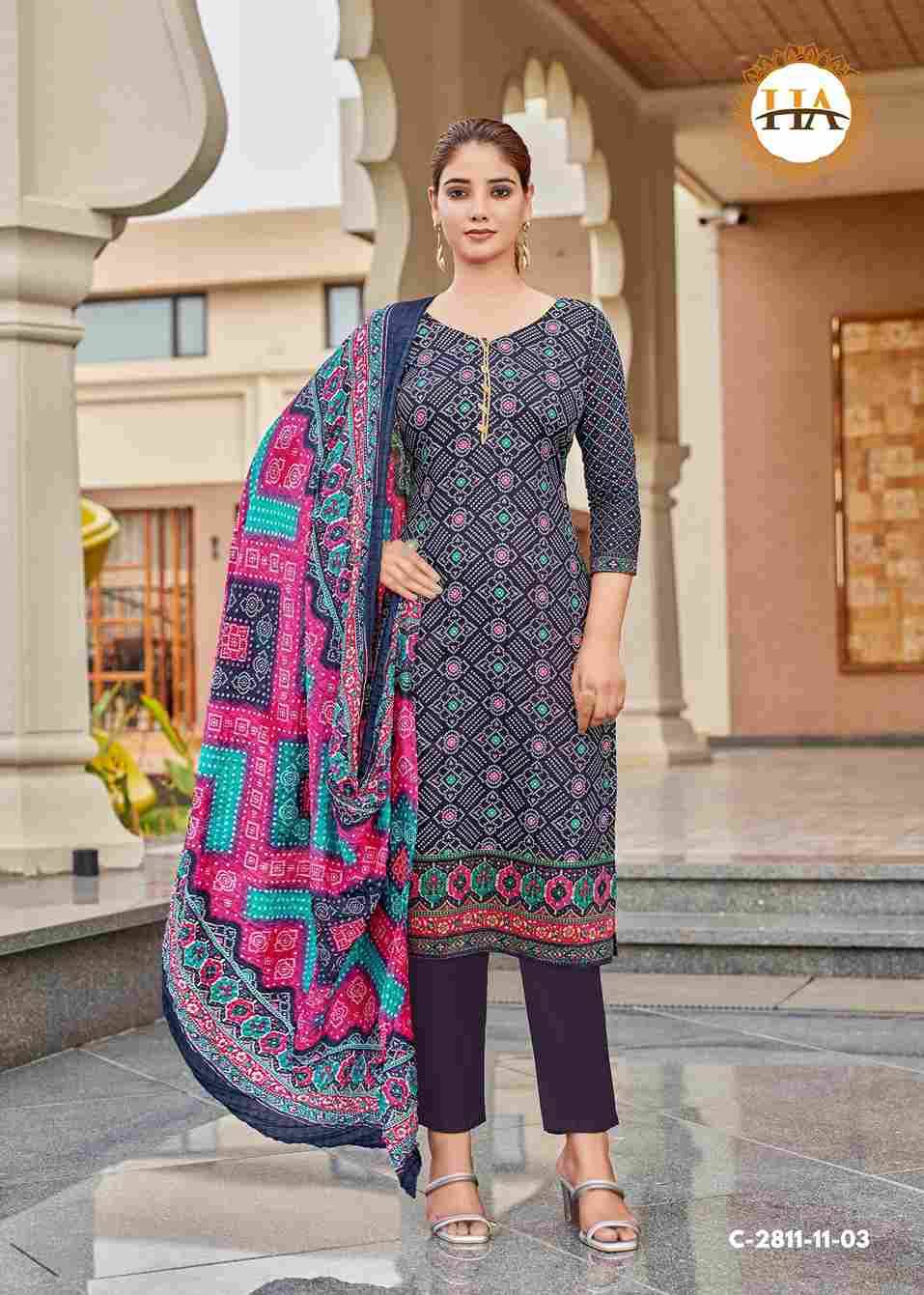 Nayan Vol-7 By Harshit Fashion Hub 2811-11-01 To 2811-11-08 Series Beautiful Festive Suits Stylish Fancy Colorful Casual Wear & Ethnic Wear Pure Jam Print Dresses At Wholesale Price
