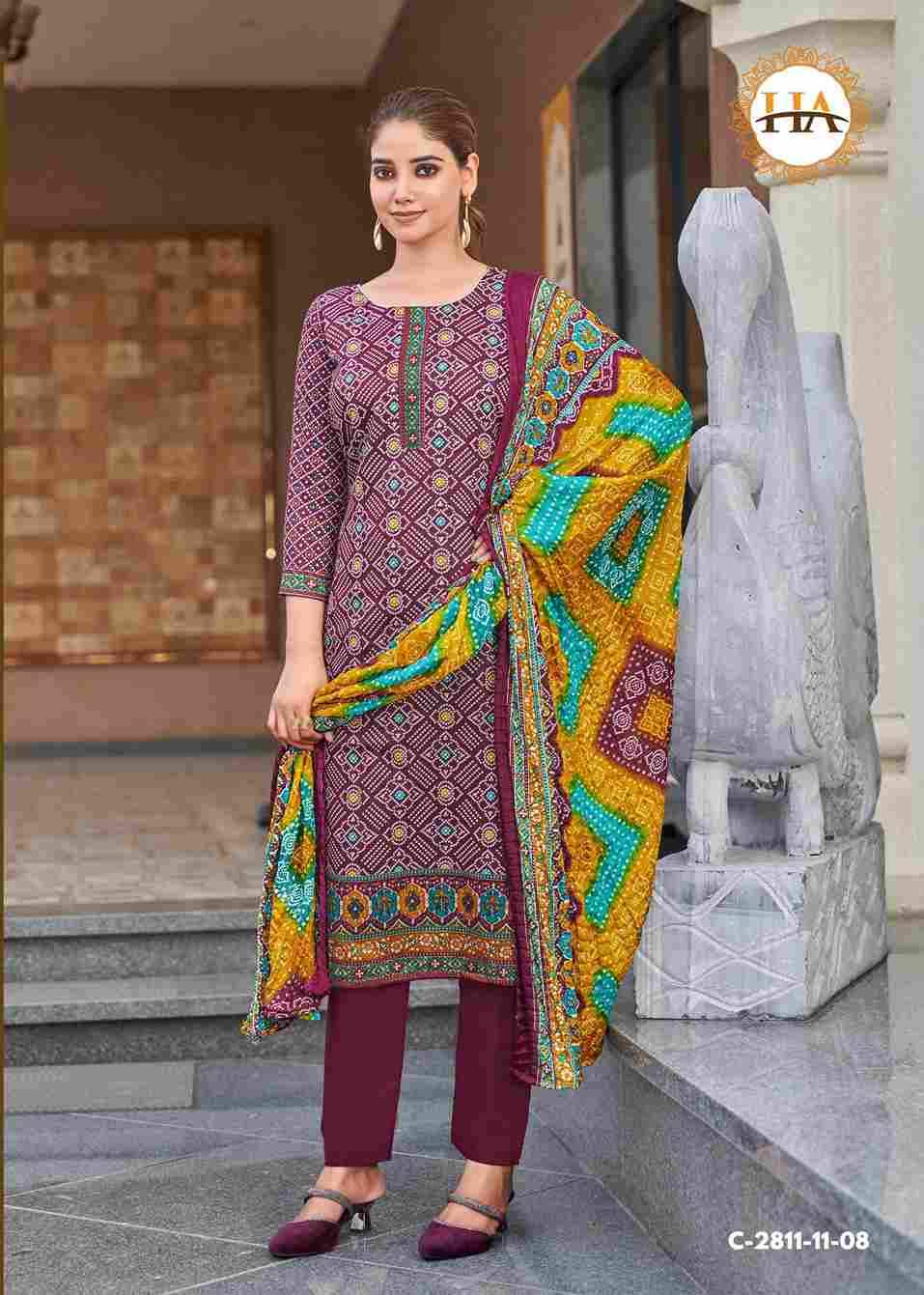 Nayan Vol-7 By Harshit Fashion Hub 2811-11-01 To 2811-11-08 Series Beautiful Festive Suits Stylish Fancy Colorful Casual Wear & Ethnic Wear Pure Jam Print Dresses At Wholesale Price