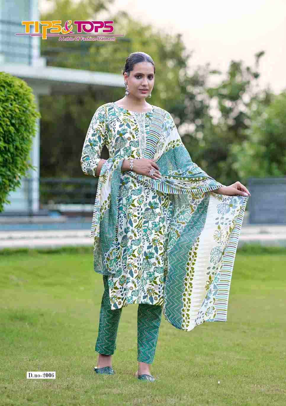 Summer Saga Vol-2 By Tips And Tops 2001 To 2006 Series Designer Festive Suits Beautiful Stylish Fancy Colorful Party Wear & Occasional Wear Pure Cotton Dresses At Wholesale Price