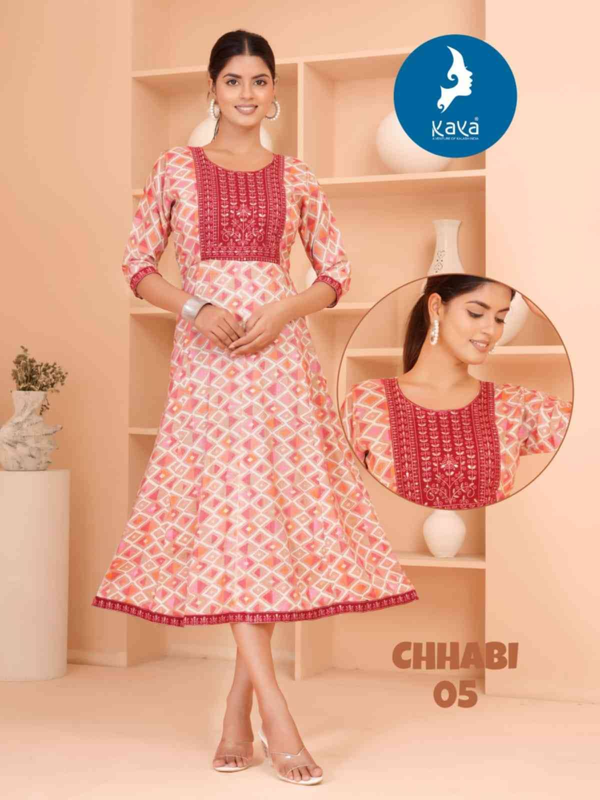 Chhabi By Kaya 01 To 08 Series Designer Stylish Fancy Colorful Beautiful Party Wear & Ethnic Wear Collection Capsule Kurtis At Wholesale Price
