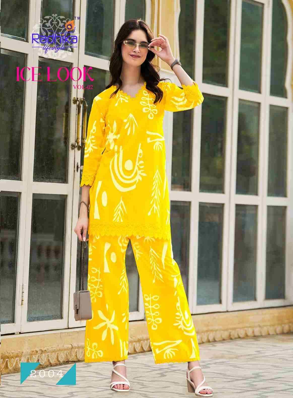 Icelook Vol-2 By Radhika Lifestyle 2001 To 2006 Series Designer Stylish Fancy Colorful Beautiful Party Wear & Ethnic Wear Collection Heavy Cotton Co-Ord At Wholesale Price