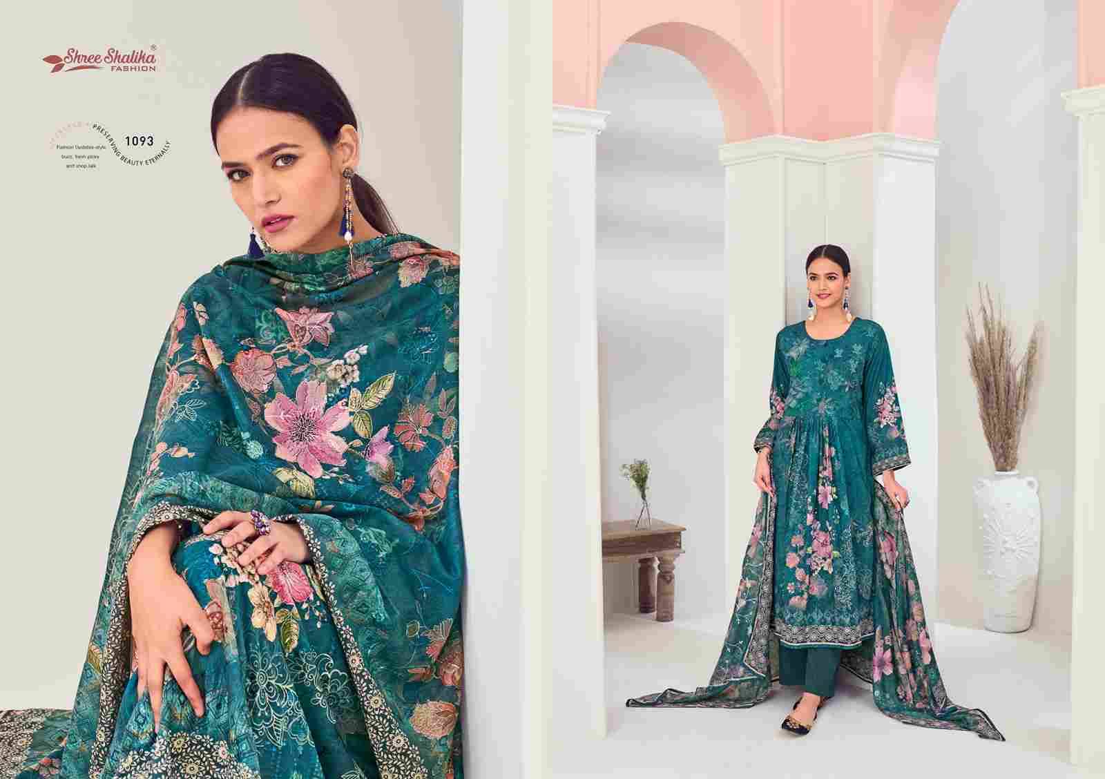 Shalika Vol-109 By Shree Shalika Fashion 1091 To 1096 Series Beautiful Stylish Festive Suits Fancy Colorful Casual Wear & Ethnic Wear & Ready To Wear Cotton Lawn Print Dresses At Wholesale Price