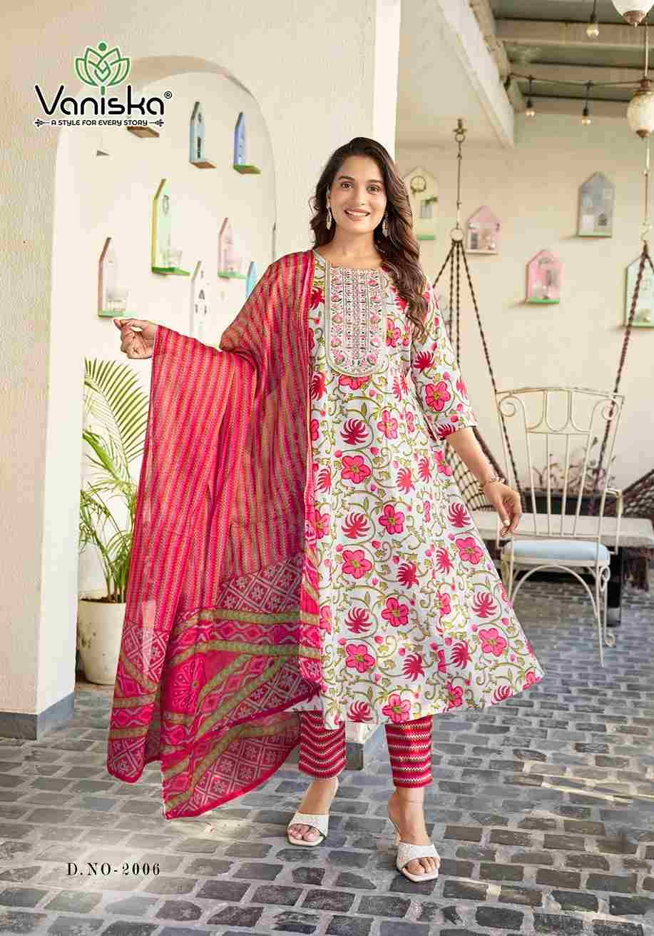 Cotton Plus Vol-2 By Vaniska 2001 To 2006 Series Designer Stylish Fancy Colorful Beautiful Party Wear & Ethnic Wear Collection Cambric Cotton Dresses At Wholesale Price