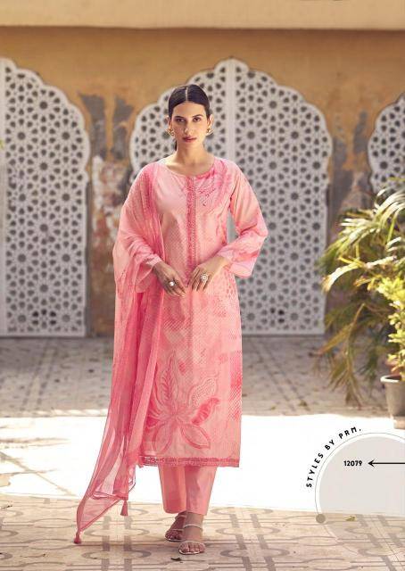 Alika By Prm Trendz 12075 To 12080 Series Beautiful Pakistani Suits Colorful Stylish Fancy Casual Wear & Ethnic Wear Pure Lawn Cotton Dresses At Wholesale Price