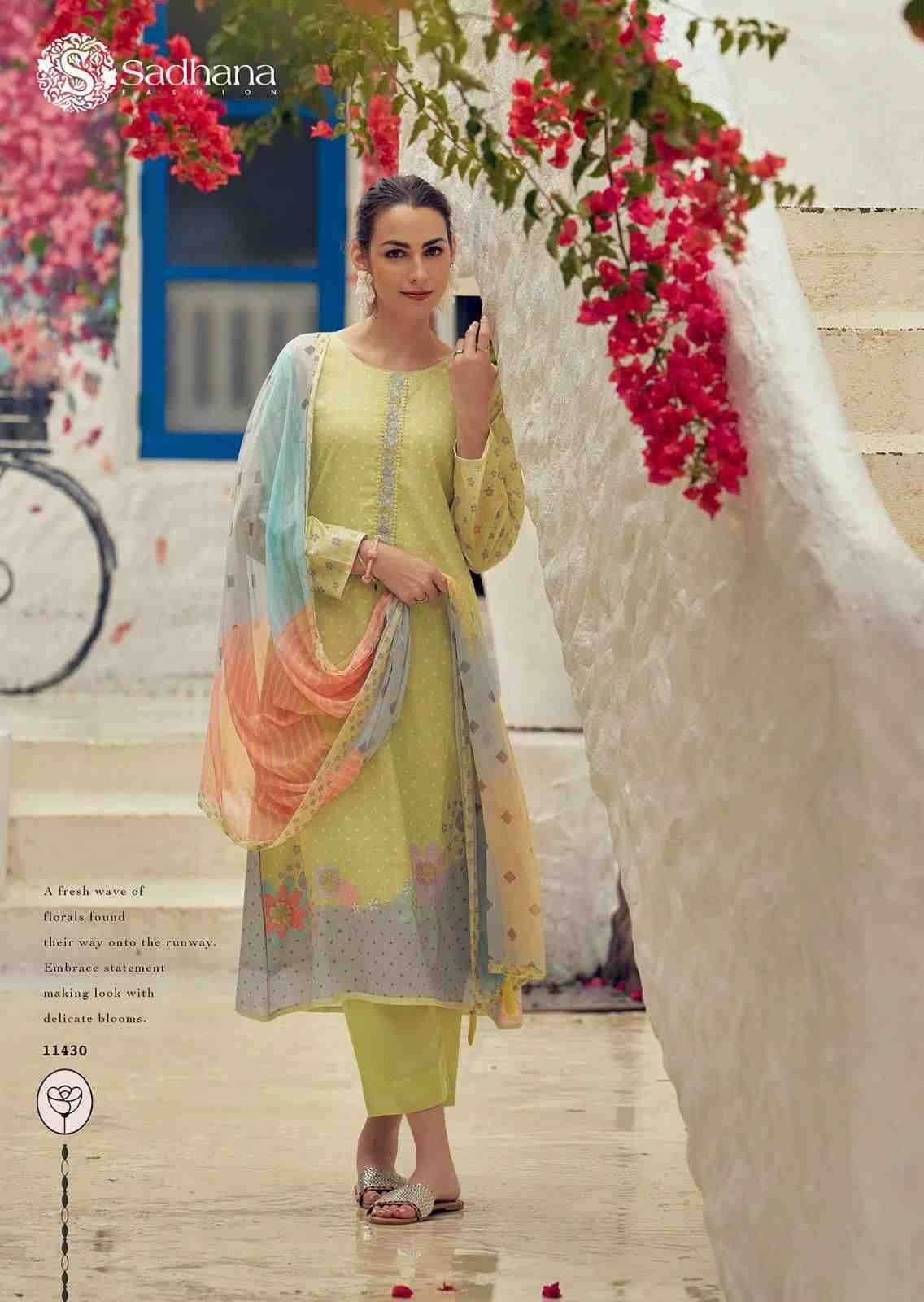 Garden Of Eden By Sadhana Fashion 11428 To 11433 Series Designer Festive Suits Beautiful Fancy Stylish Colorful Party Wear & Occasional Wear Pure Lawn Cotton Print Dresses At Wholesale Price