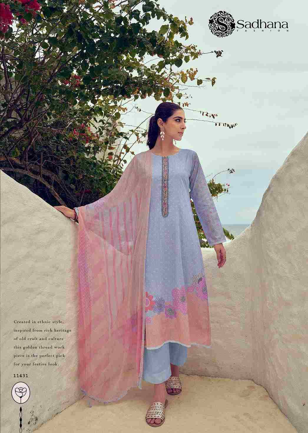 Garden Of Eden By Sadhana Fashion 11428 To 11433 Series Designer Festive Suits Beautiful Fancy Stylish Colorful Party Wear & Occasional Wear Pure Lawn Cotton Print Dresses At Wholesale Price