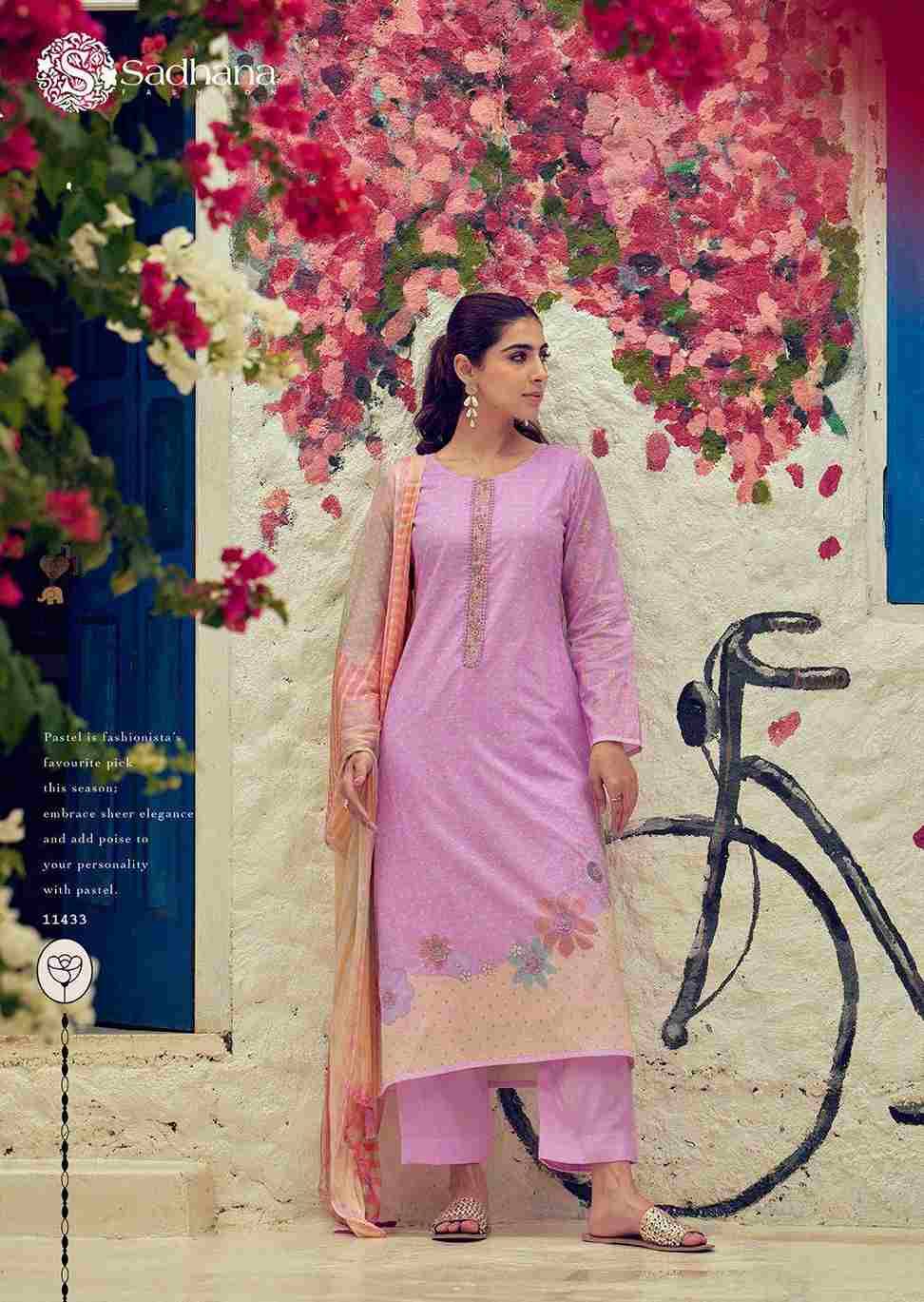 Garden Of Eden By Sadhana Fashion 11428 To 11433 Series Designer Festive Suits Beautiful Fancy Stylish Colorful Party Wear & Occasional Wear Pure Lawn Cotton Print Dresses At Wholesale Price