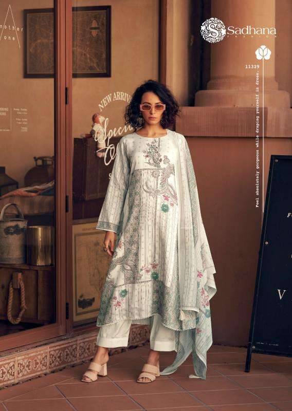 Mahnoor By Sadhana Fashion 11327 To 11332 Series Designer Festive Suits Beautiful Fancy Stylish Colorful Party Wear & Occasional Wear Pure Jam Cotton Print Dresses At Wholesale Price