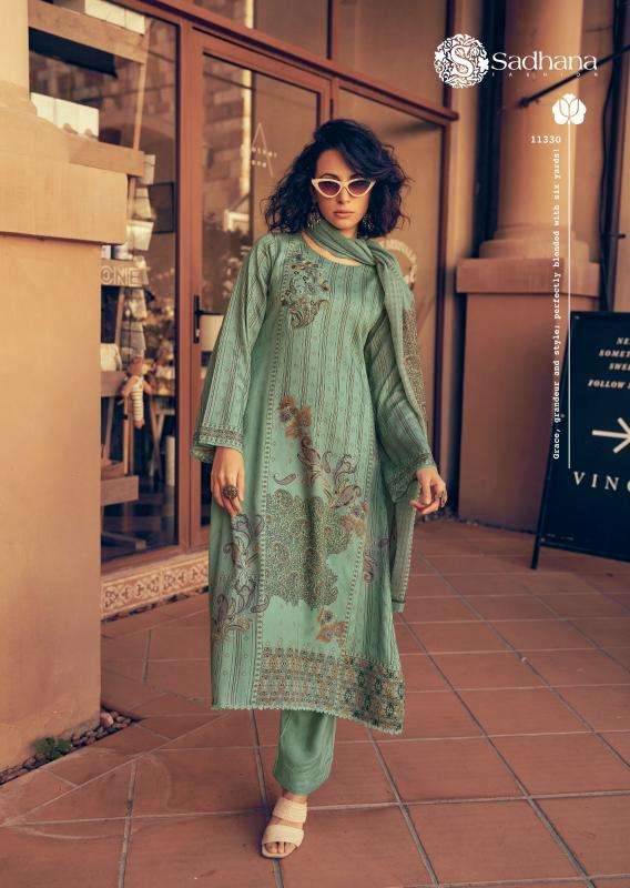 Mahnoor By Sadhana Fashion 11327 To 11332 Series Designer Festive Suits Beautiful Fancy Stylish Colorful Party Wear & Occasional Wear Pure Jam Cotton Print Dresses At Wholesale Price