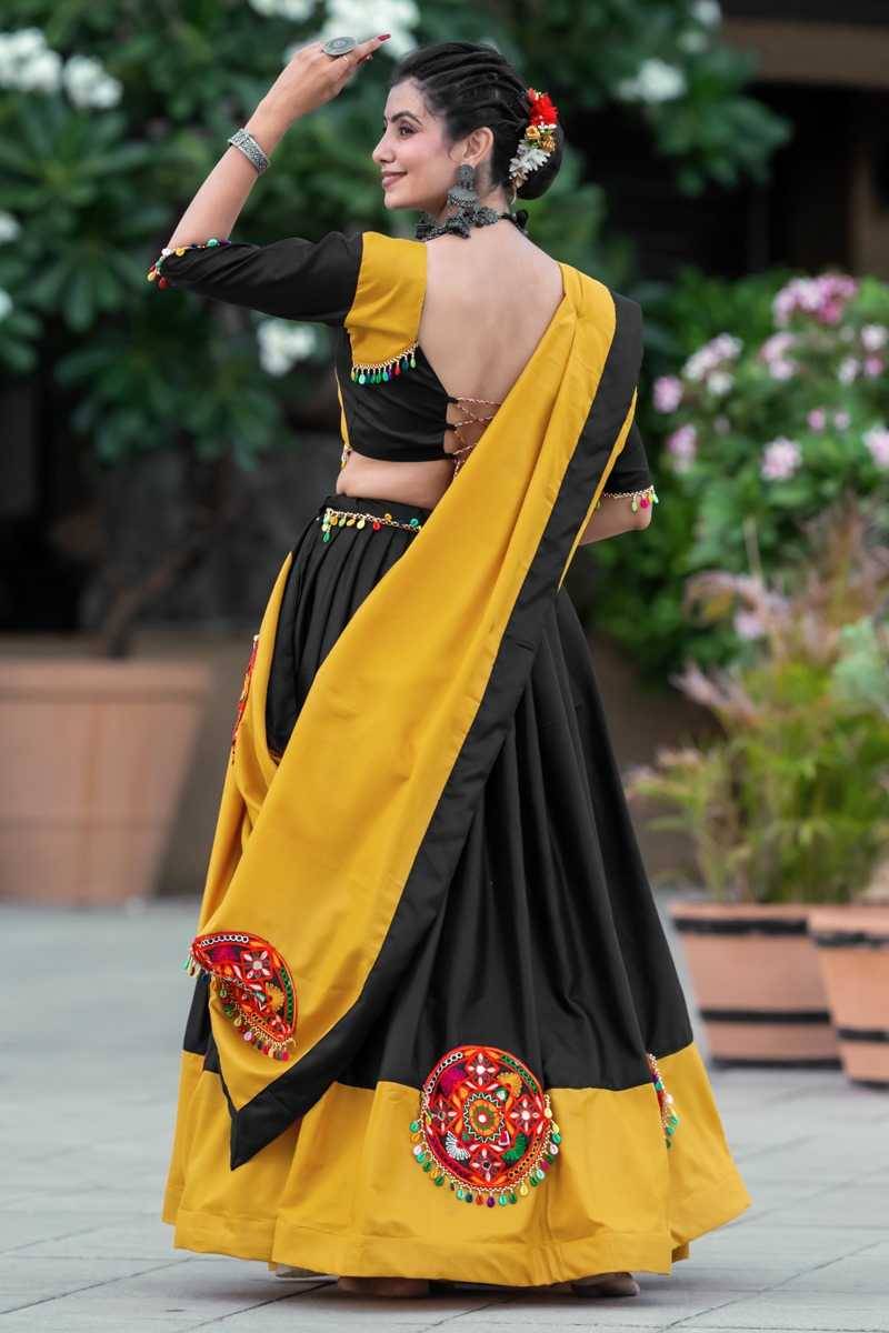 Awy-7066 By Fashid Wholesale Designer Beautiful Navratri Collection Occasional Wear & Party Wear Pure Cotton Lehengas At Wholesale Price