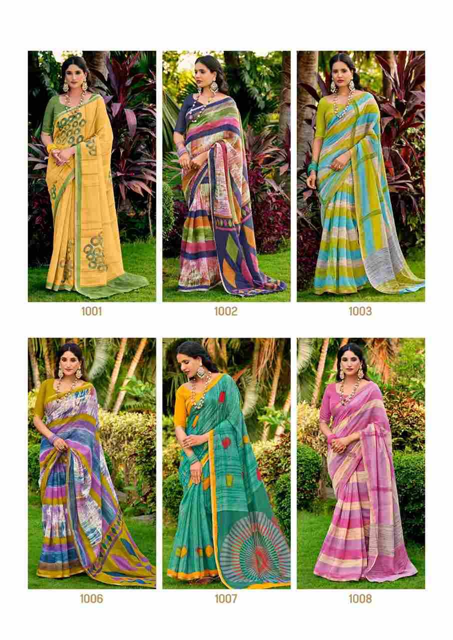 Purvi By SR 1001 To 1010 Series Indian Traditional Wear Collection Beautiful Stylish Fancy Colorful Party Wear & Occasional Wear Soft Cotton Sarees At Wholesale Price