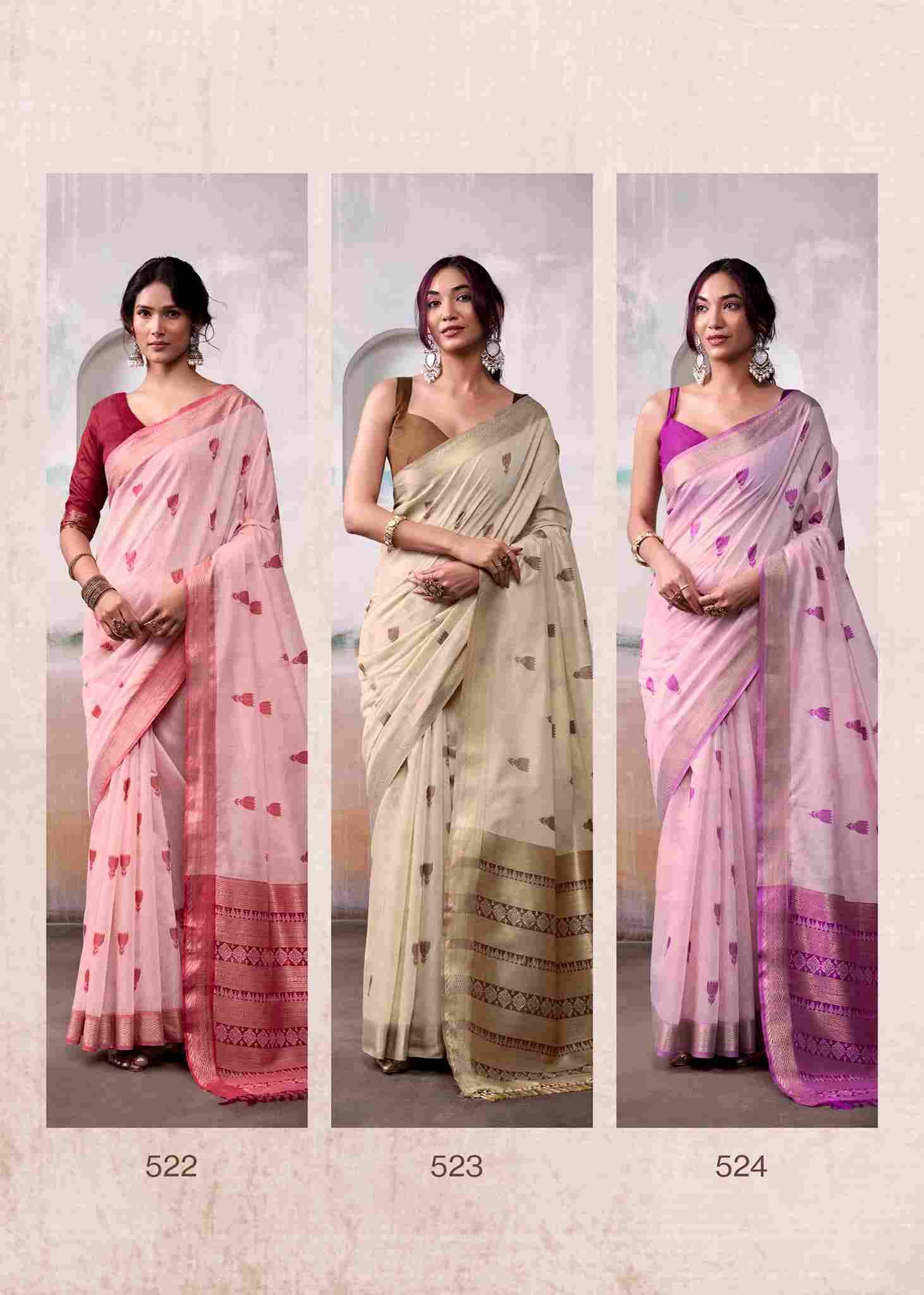 Aqua Silk By Rajpath 522 To 527 Series Indian Traditional Wear Collection Beautiful Stylish Fancy Colorful Party Wear & Occasional Wear Cotton Silk Sarees At Wholesale Price