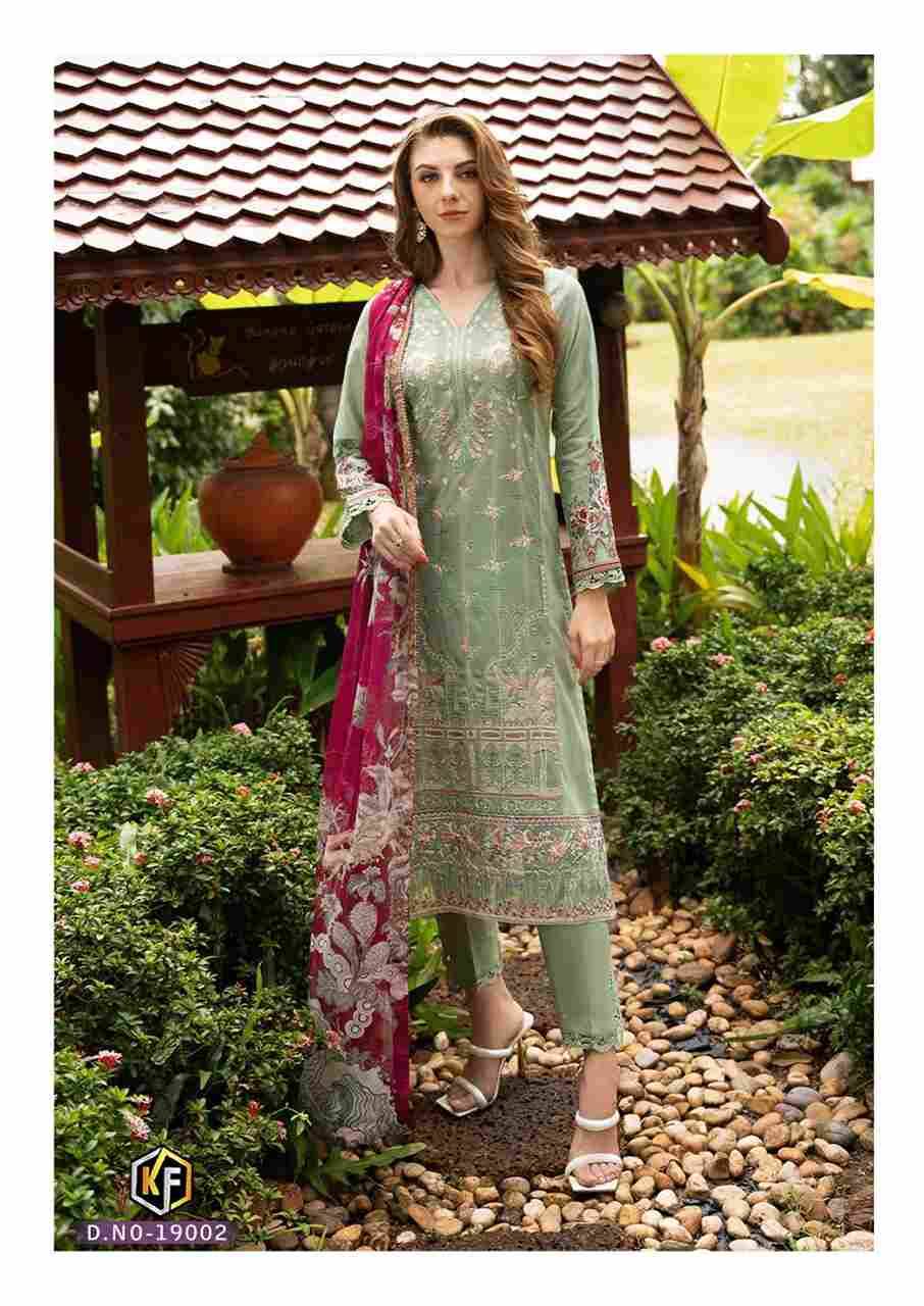 Sobia Nazir Vol-19 By Keval Fab 19001 To 19006 Series Beautiful Festive Suits Colorful Stylish Fancy Casual Wear & Ethnic Wear Heavy Cotton Print Dresses At Wholesale Price