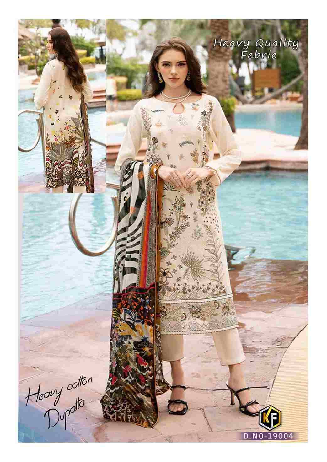 Sobia Nazir Vol-19 By Keval Fab 19001 To 19006 Series Beautiful Festive Suits Colorful Stylish Fancy Casual Wear & Ethnic Wear Heavy Cotton Print Dresses At Wholesale Price