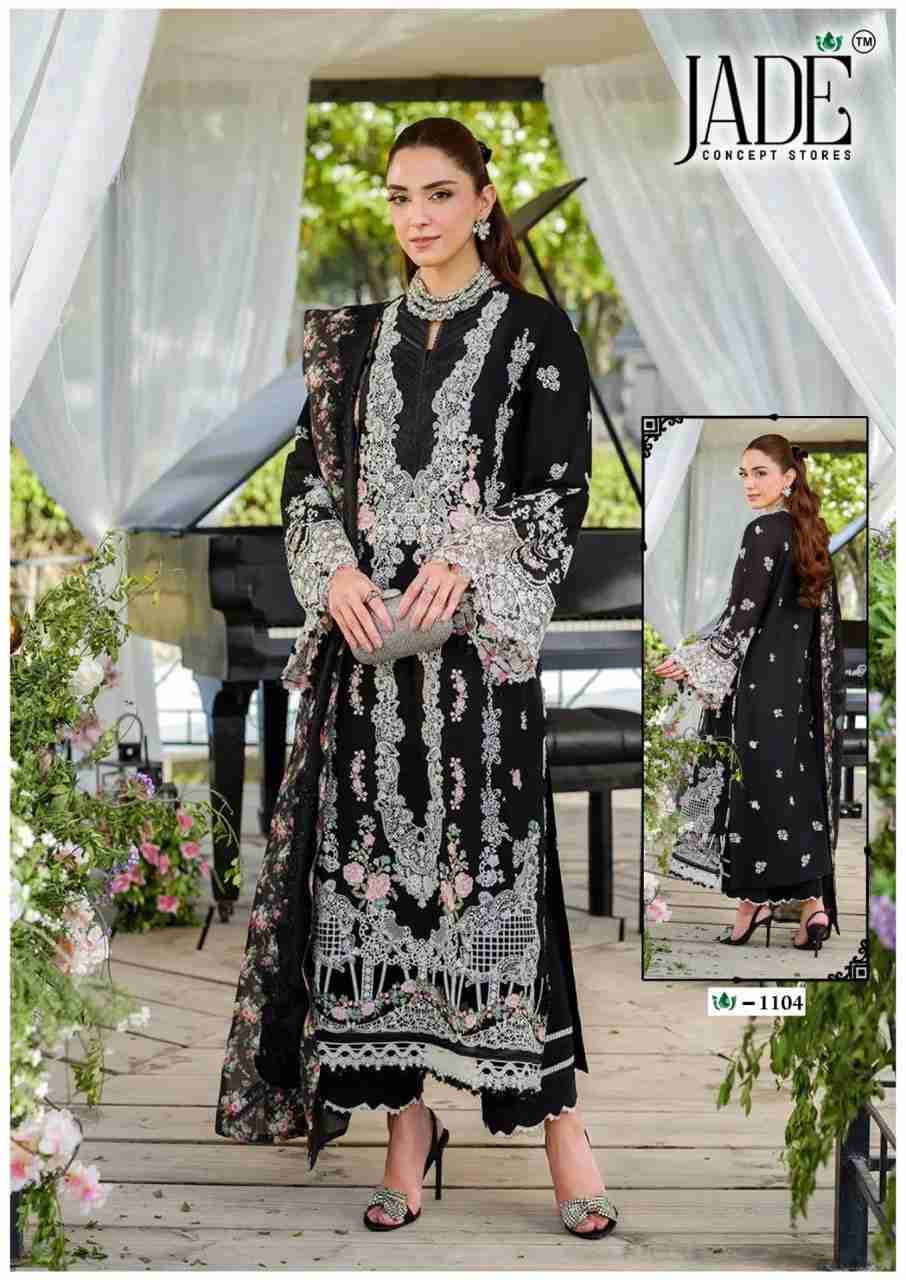 Crimson Exclusive Collection Vol-11 By Jade 1101 To 1106 Series Beautiful Suits Stylish Colorful Fancy Casual Wear & Ethnic Wear Pure Heavy Lawn Print Dresses At Wholesale Price