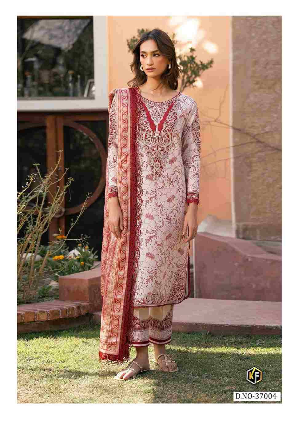 Maria.B. Vol-37 By Keval Fab 37001 To 37006 Series Beautiful Stylish Festive Suits Fancy Colorful Casual Wear & Ethnic Wear & Ready To Wear Heavy Cotton Print Dresses At Wholesale Price