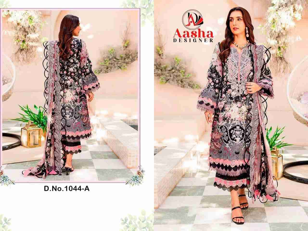 Needle Wonder Vol-1 By Aasha Designer Designer Pakistani Suits Collection Beautiful Stylish Fancy Colorful Party Wear & Occasional Wear Pure Cotton Dresses At Wholesale Price