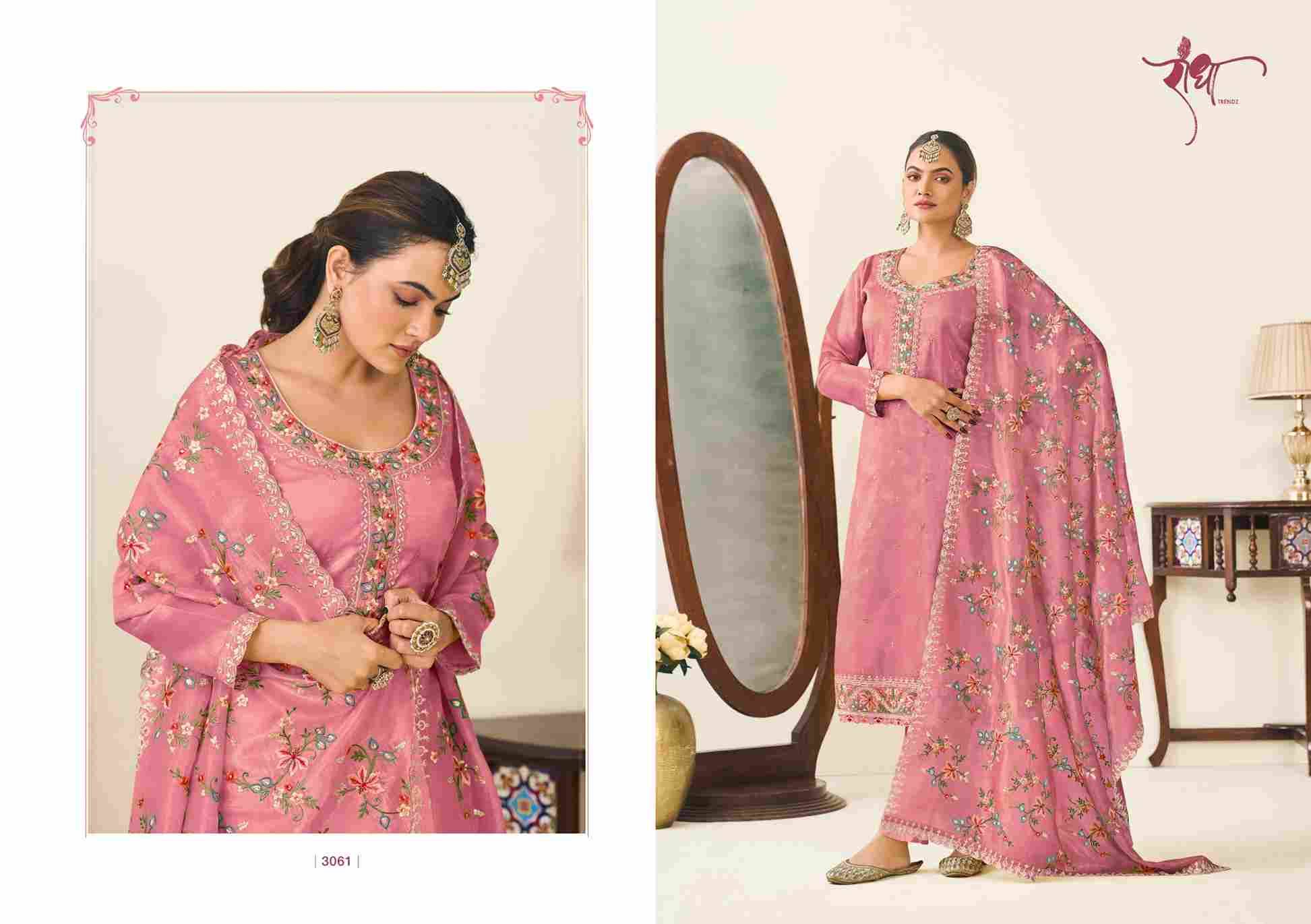 Mastani By Radha Trendz 3061 To 3064 Series Festive Suits Beautiful Fancy Colorful Stylish Party Wear & Occasional Wear Pure Crush Silk Dresses At Wholesale Price