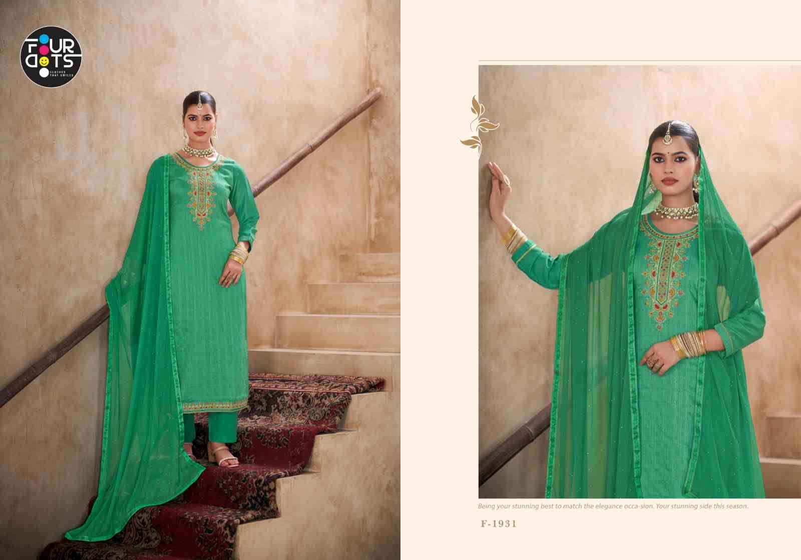Parker By Four Dots 1931 To 1934 Series Designer Stylish Fancy Colorful Beautiful Party Wear & Ethnic Wear Collection Cotton Dresses At Wholesale Price