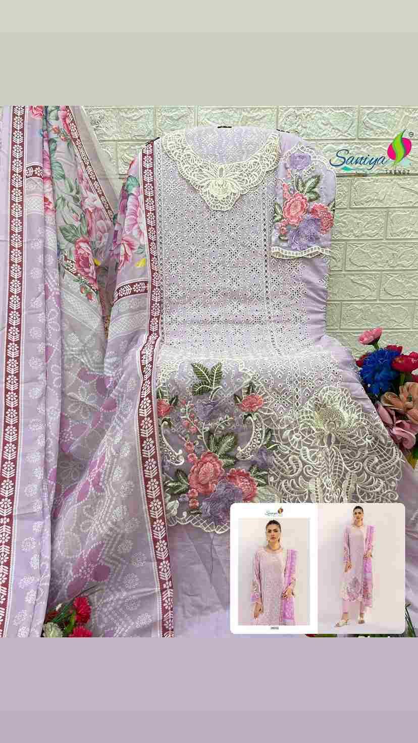 Adan Libas Chikankari Collection Vol-36 By Saniya Trendz 36001 To 36002 Series Beautiful Pakistani Suits Colorful Stylish Fancy Casual Wear & Ethnic Wear Cotton Embroidered Dresses At Wholesale Price