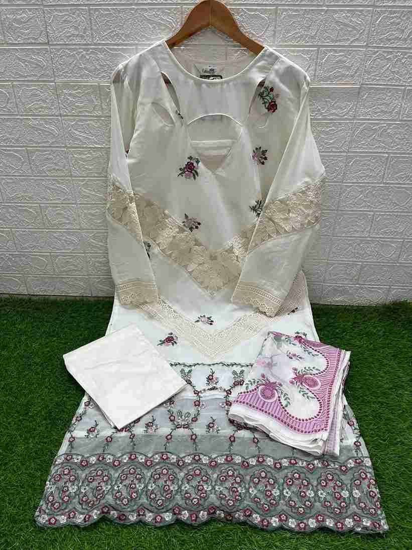 Luxuria Trendz Hit Design 1461 By Luxuria Beautiful Pakistani Suits Stylish Fancy Colorful Party Wear & Occasional Wear Faux Georgette Embroidered Dresses At Wholesale Price