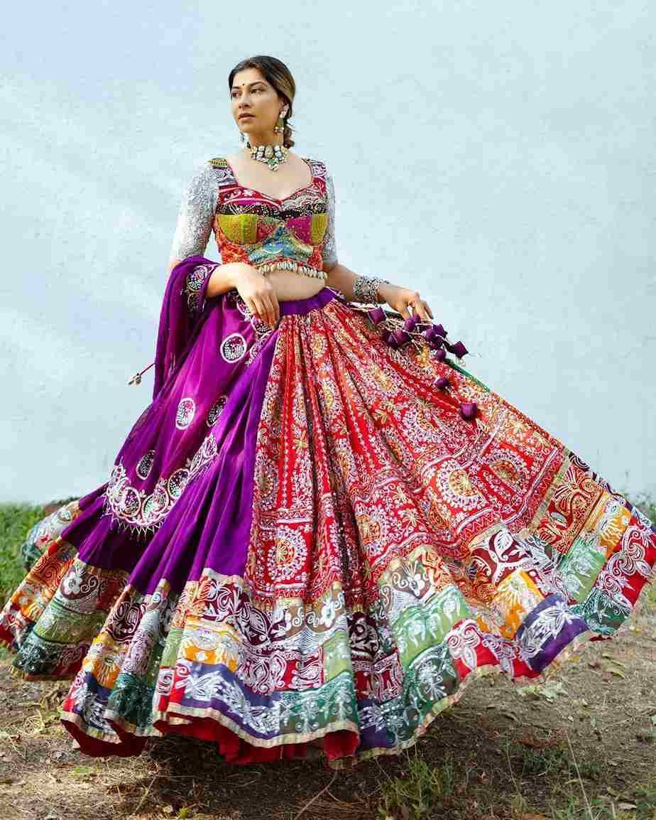 Pc-04 By Fashid Wholesale Wear Collection Beautiful Stylish Colorful Fancy Party Wear & Occasional Wear Heavy Rayon Cotton Lehengas At Wholesale Price