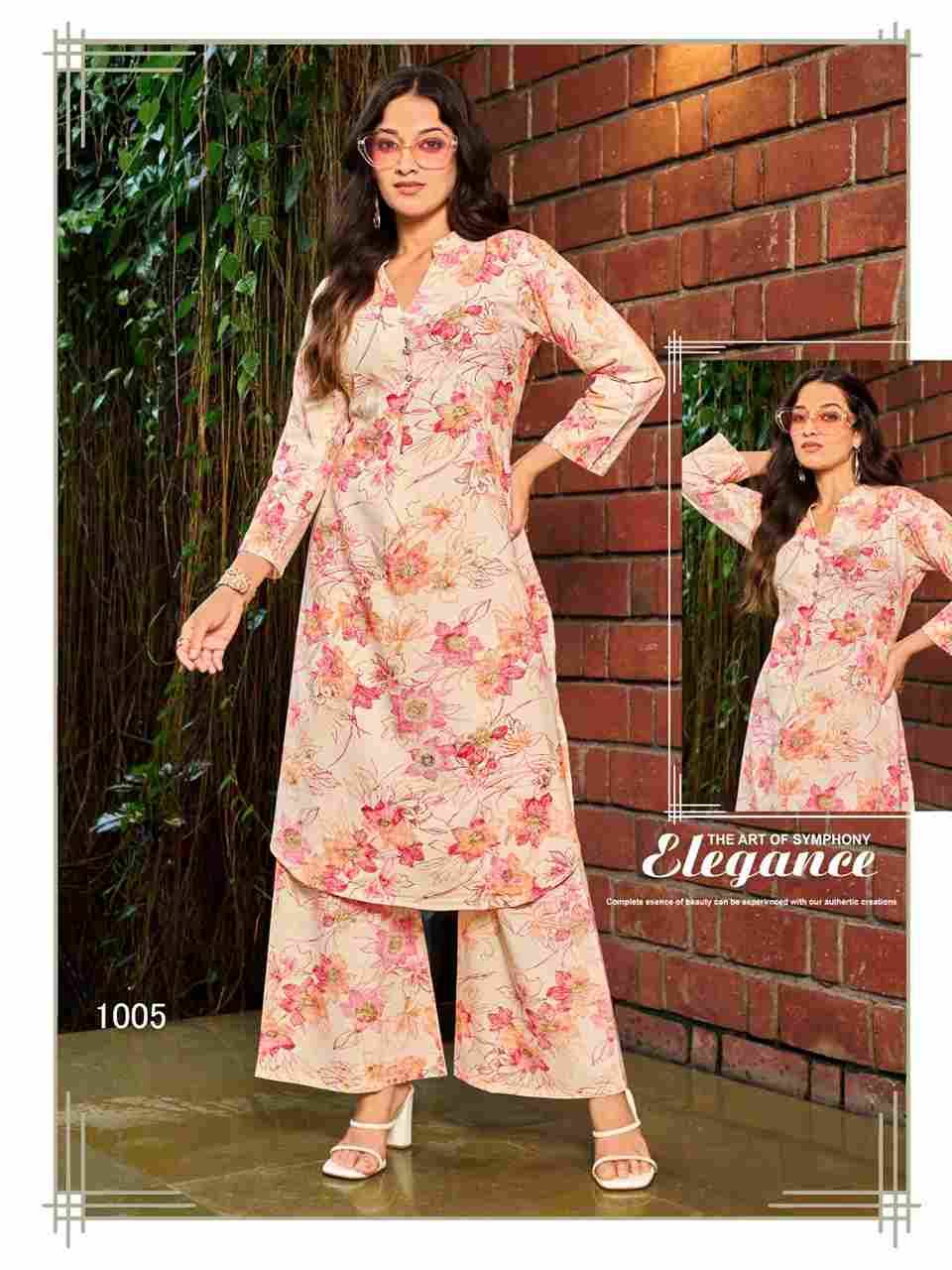 Maa Vol-1 By Sankheswer 1001 To 1008 Series Designer Stylish Fancy Colorful Beautiful Party Wear & Ethnic Wear Collection Cotton Kurtis With Bottom At Wholesale Price
