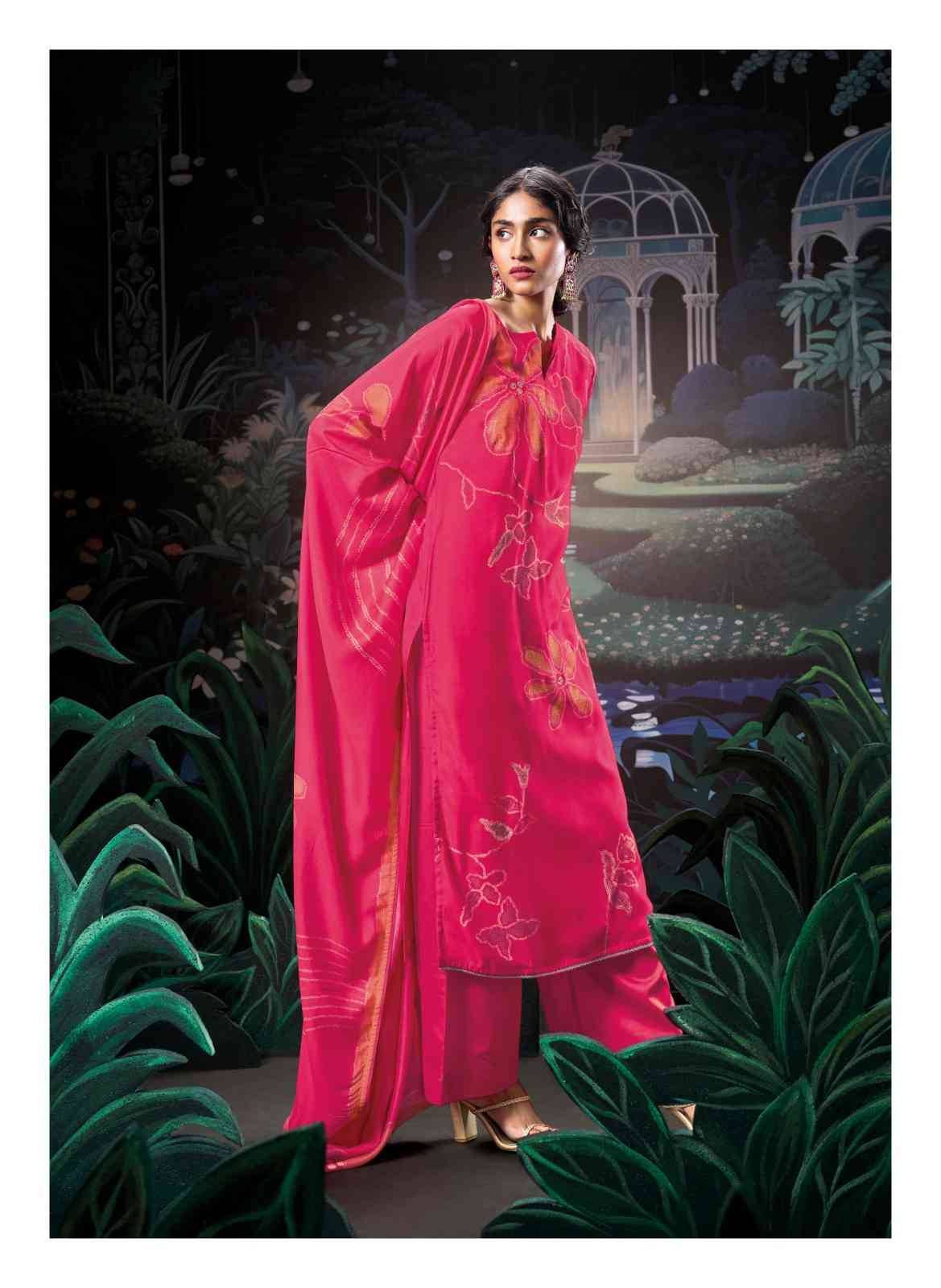 Atha By Ganga Fashion 2189 To 2194 Series Beautiful Festive Suits Colorful Stylish Fancy Casual Wear & Ethnic Wear Pure Bemberg Silk Dresses At Wholesale Price