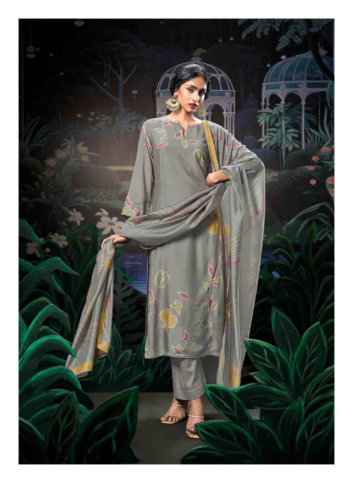 Atha By Ganga Fashion 2189 To 2194 Series Beautiful Festive Suits Colorful Stylish Fancy Casual Wear & Ethnic Wear Pure Bemberg Silk Dresses At Wholesale Price
