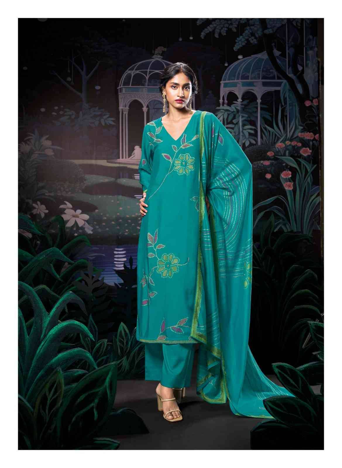 Atha By Ganga Fashion 2189 To 2194 Series Beautiful Festive Suits Colorful Stylish Fancy Casual Wear & Ethnic Wear Pure Bemberg Silk Dresses At Wholesale Price