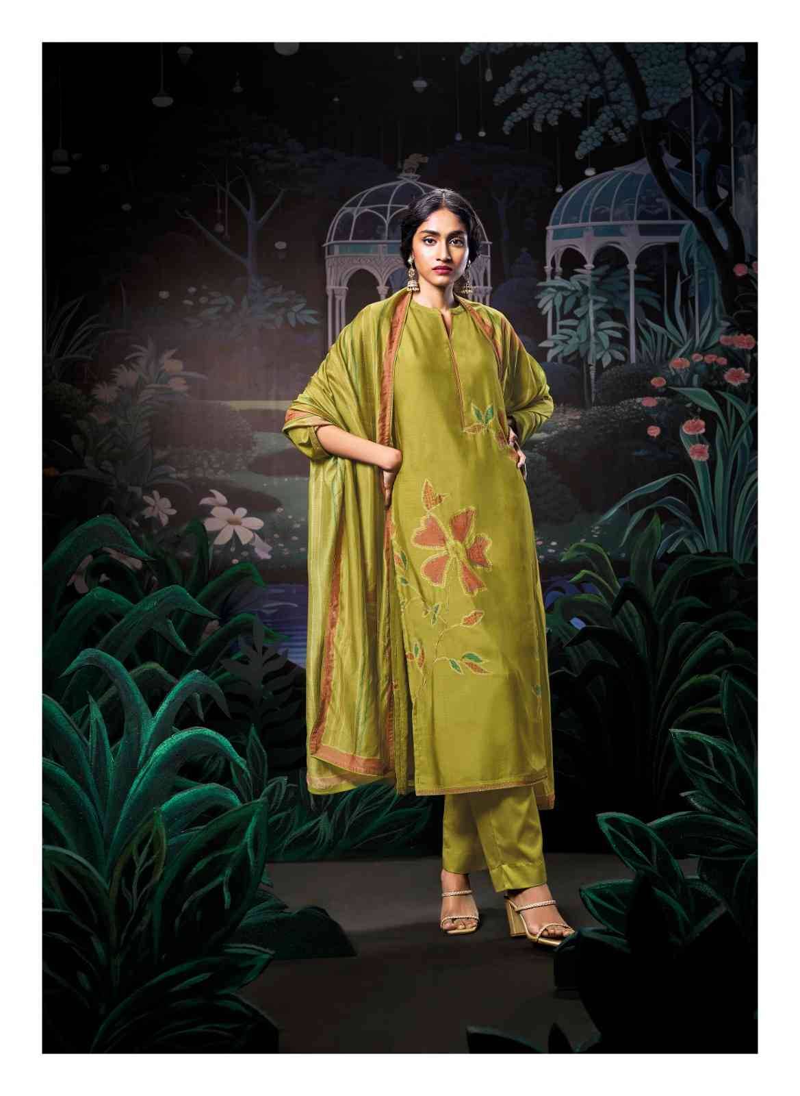 Atha By Ganga Fashion 2189 To 2194 Series Beautiful Festive Suits Colorful Stylish Fancy Casual Wear & Ethnic Wear Pure Bemberg Silk Dresses At Wholesale Price