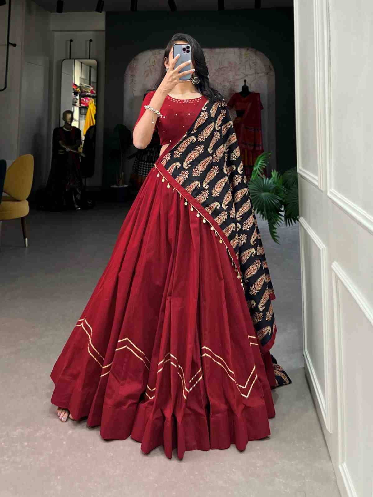 Pc-08 By Fashid Wholesale 01 To 04 Series Wear Collection Beautiful Stylish Colorful Fancy Party Wear & Occasional Wear Rayon Cotton Lehengas At Wholesale Price