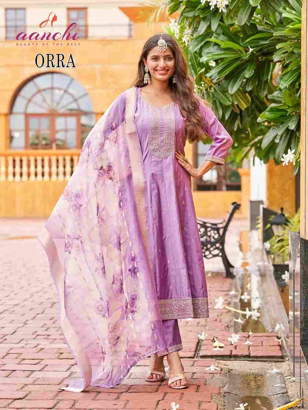 Orra By Aanchi 01 To 03 Series Beautiful Suits Colorful Stylish Fancy Casual Wear & Ethnic Wear Vatican Dresses At Wholesale Price