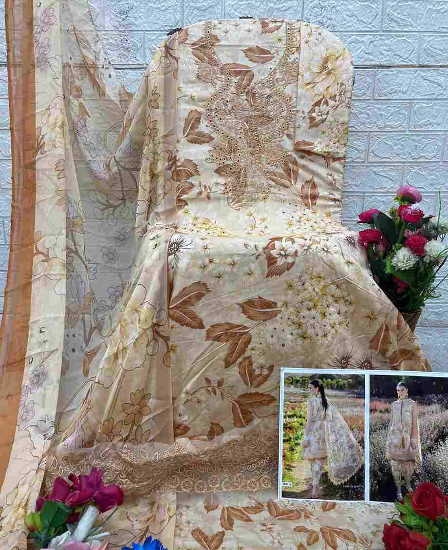 Flora By Shraddha Designer 1001-A To 1003-B Series Designer Pakistani Suits Beautiful Fancy Stylish Colorful Party Wear & Occasional Wear Lawn Cotton Print With Embroidery Dresses At Wholesale Price
