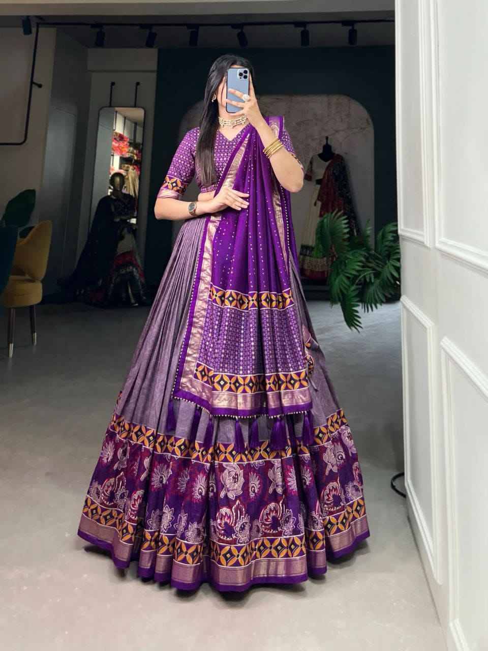 Pc-10 By Fashid Wholesale 01 To 04 Series Wear Collection Beautiful Stylish Colorful Fancy Party Wear & Occasional Wear Pure Dola Silk Lehengas At Wholesale Price