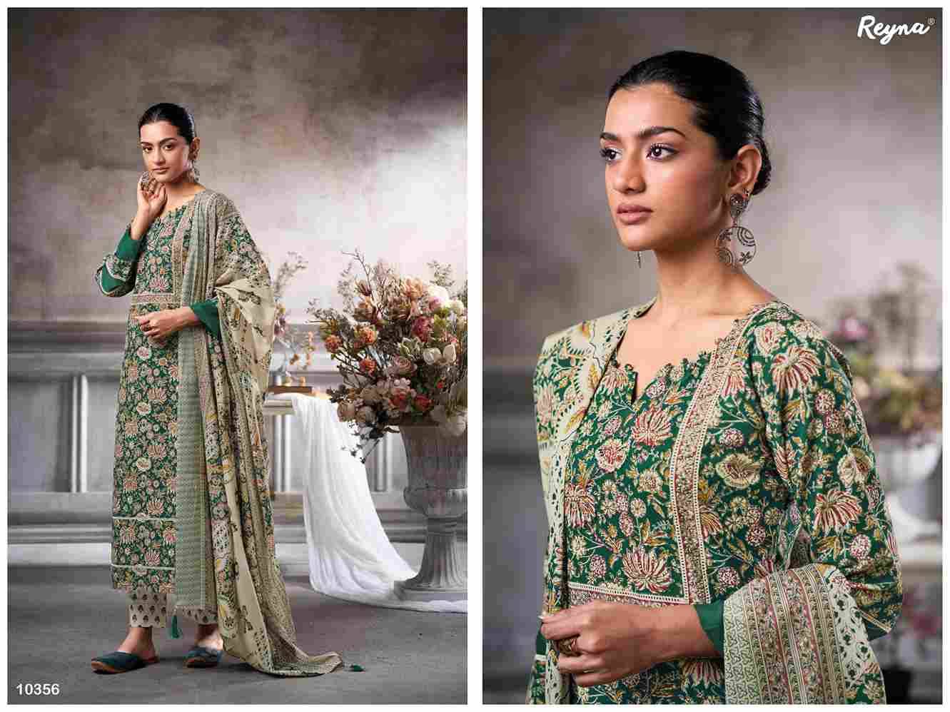 Naz By Reyna 10356 To 10359 Series Designer Stylish Fancy Colorful Beautiful Party Wear & Ethnic Wear Collection Pure Cotton Print Tops At Wholesale Price