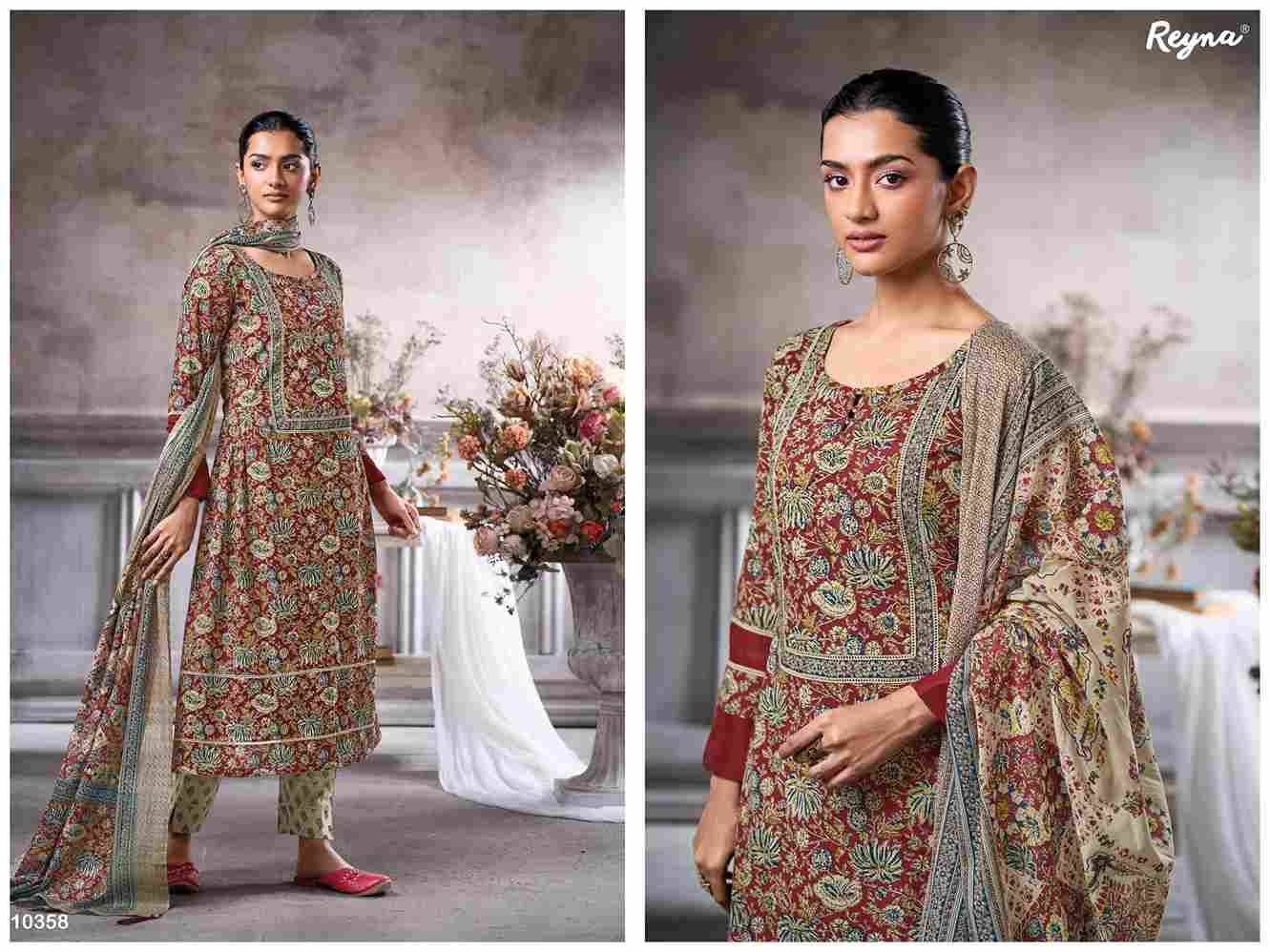 Naz By Reyna 10356 To 10359 Series Designer Stylish Fancy Colorful Beautiful Party Wear & Ethnic Wear Collection Pure Cotton Print Tops At Wholesale Price