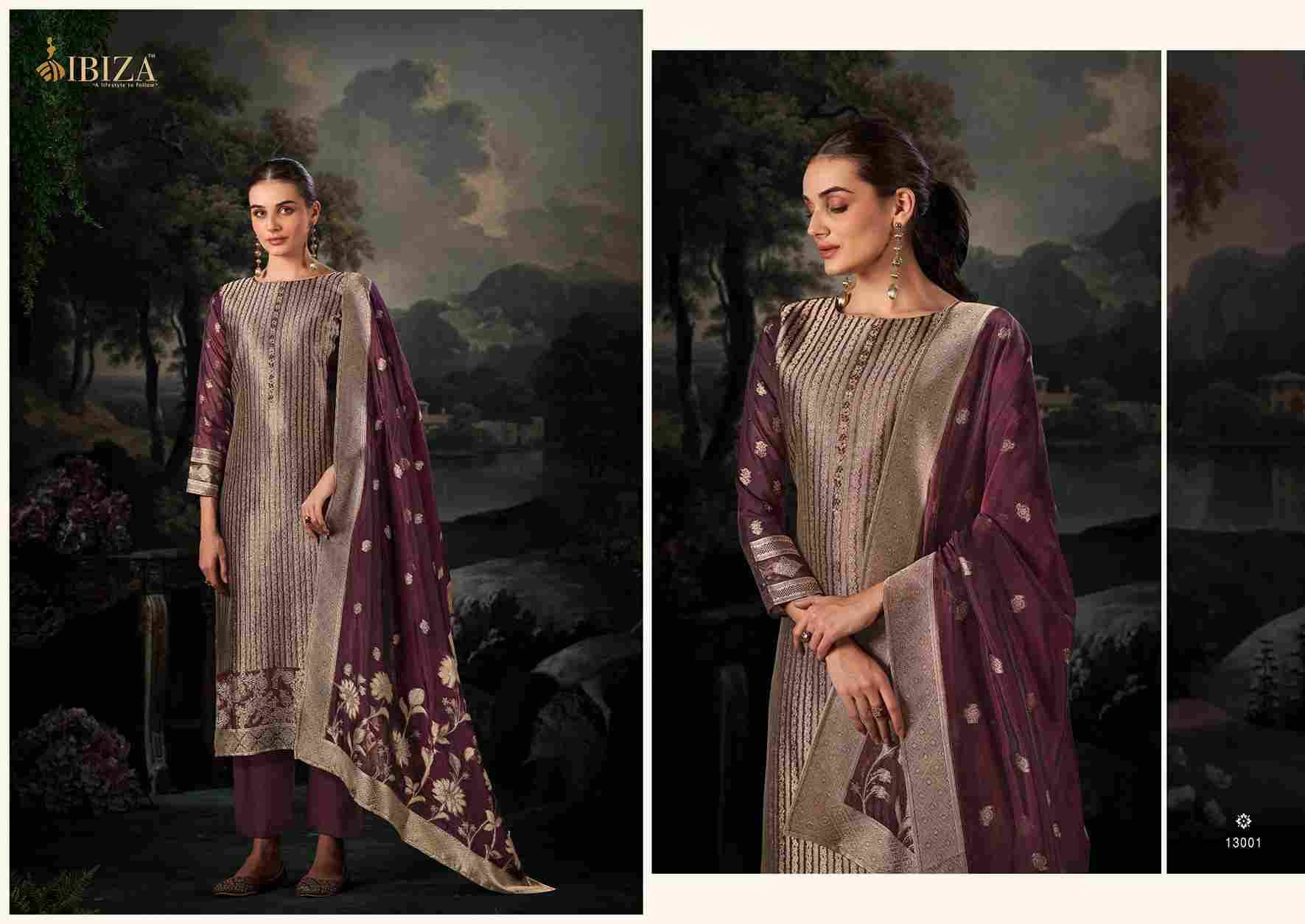 Amayra Vol-3 By Ibiza 13001 To 13004 Series Beautiful Festive Suits Colorful Stylish Fancy Casual Wear & Ethnic Wear Bangalori Silk Jacquard Dresses At Wholesale Price