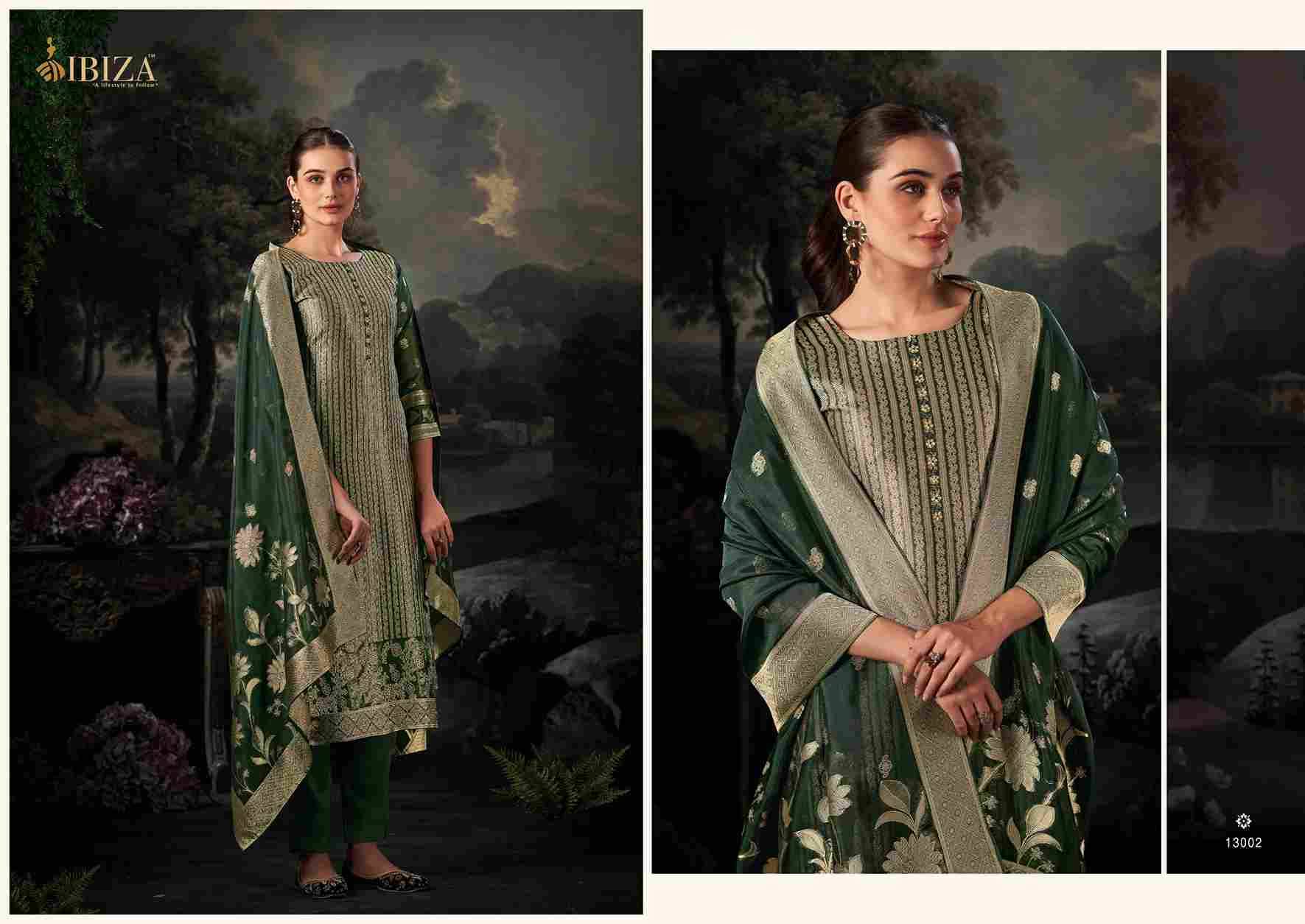 Amayra Vol-3 By Ibiza 13001 To 13004 Series Beautiful Festive Suits Colorful Stylish Fancy Casual Wear & Ethnic Wear Bangalori Silk Jacquard Dresses At Wholesale Price