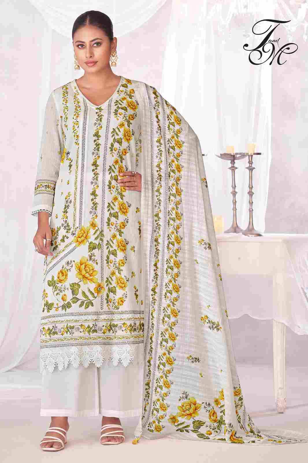 Sandili By T And M Designer Studio Beautiful Festive Suits Colorful Stylish Fancy Casual Wear & Ethnic Wear Pure Cotton Dresses At Wholesale Price