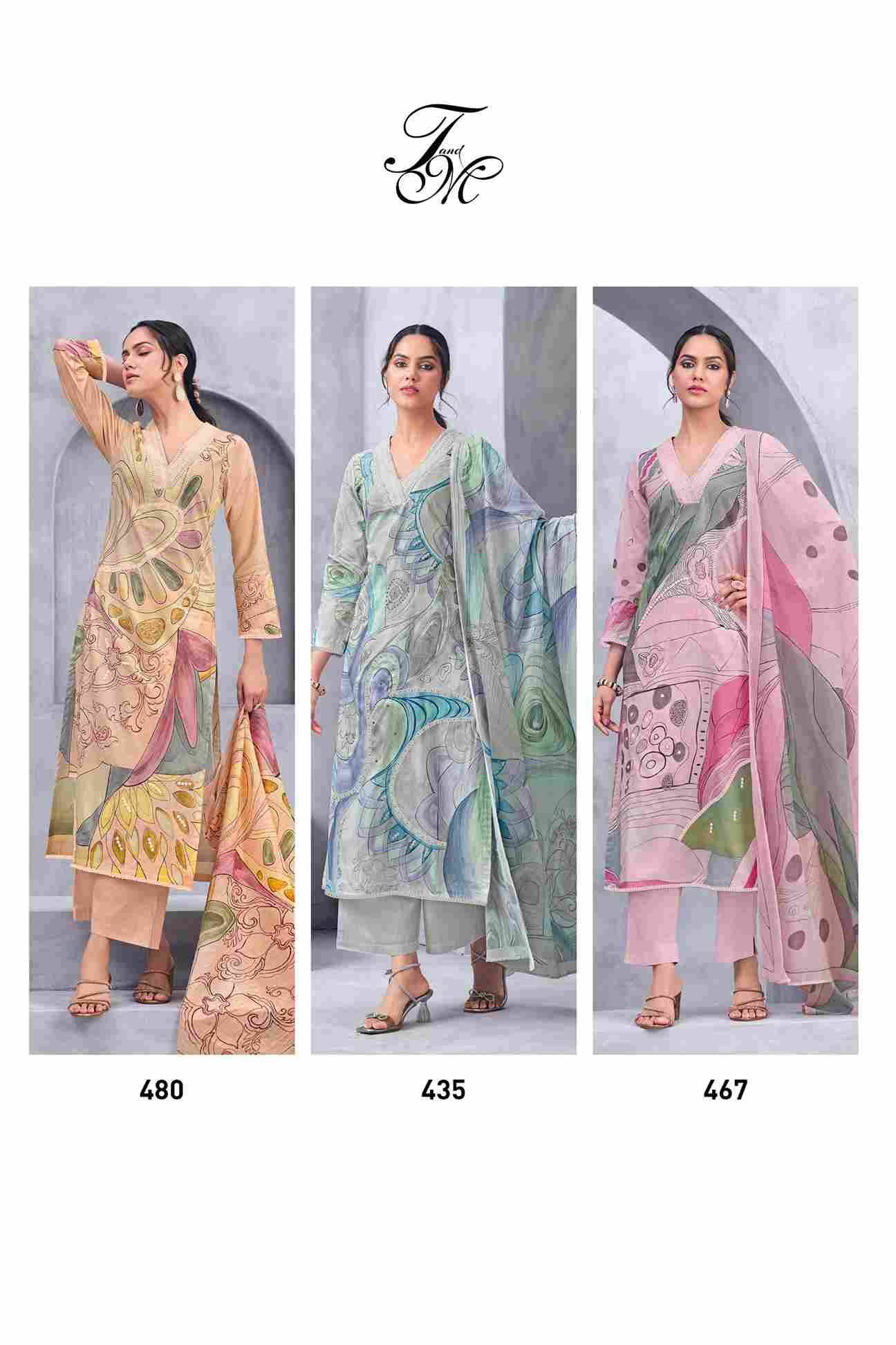 Raha By T And M Designer Studio Beautiful Festive Suits Colorful Stylish Fancy Casual Wear & Ethnic Wear Pure Lawn Cotton Dresses At Wholesale Price