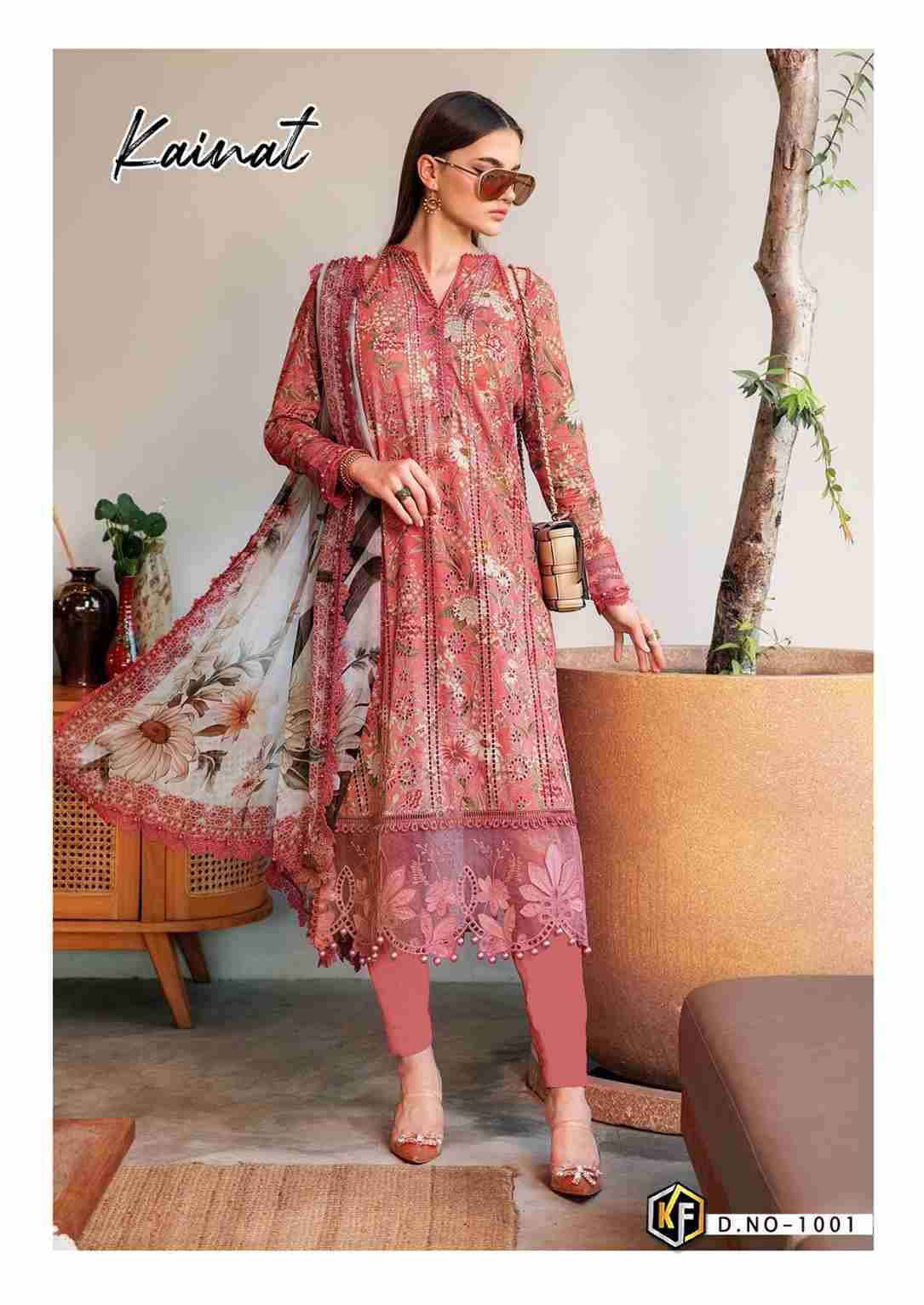 Kainat Vol-20 By Keval Fab 20001 To 20006 Series Beautiful Suits Colorful Stylish Fancy Casual Wear & Ethnic Wear Pure Lawn Cotton Dresses At Wholesale Price