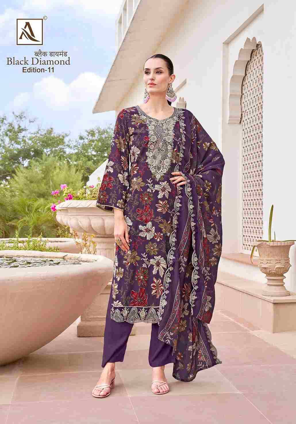 Black Diamond Vol-11 By Alok Suit 2029-845-01 To 2029-845-06 Series Beautiful Festive Suits Colorful Stylish Fancy Casual Wear & Ethnic Wear Pure Rayon Dresses At Wholesale Price